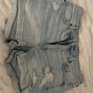 American Eagle Outfitters Light Wash Jean Shorts